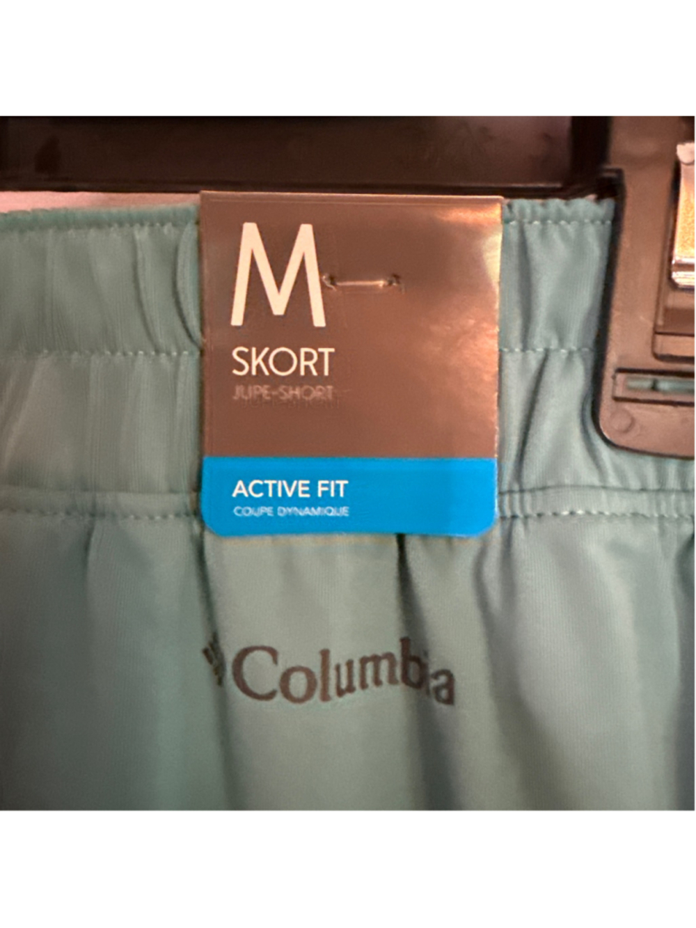 Columbia Skort Size M Teal Active Fit - Picture 4 of 5